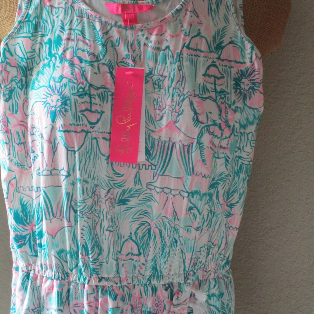 Lilly Pulitzer Women's Jarrett Romper SIZE IS MEDIUM NWT